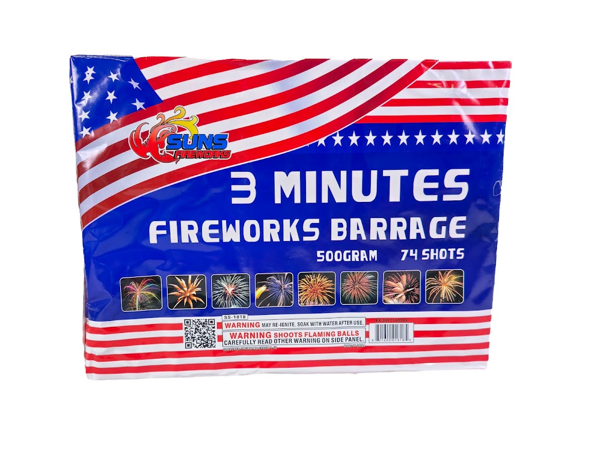 3 Minutes Fireworks Barrage