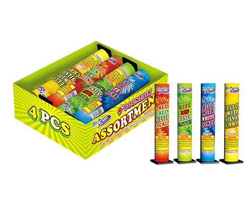 9 Fountain Assortment