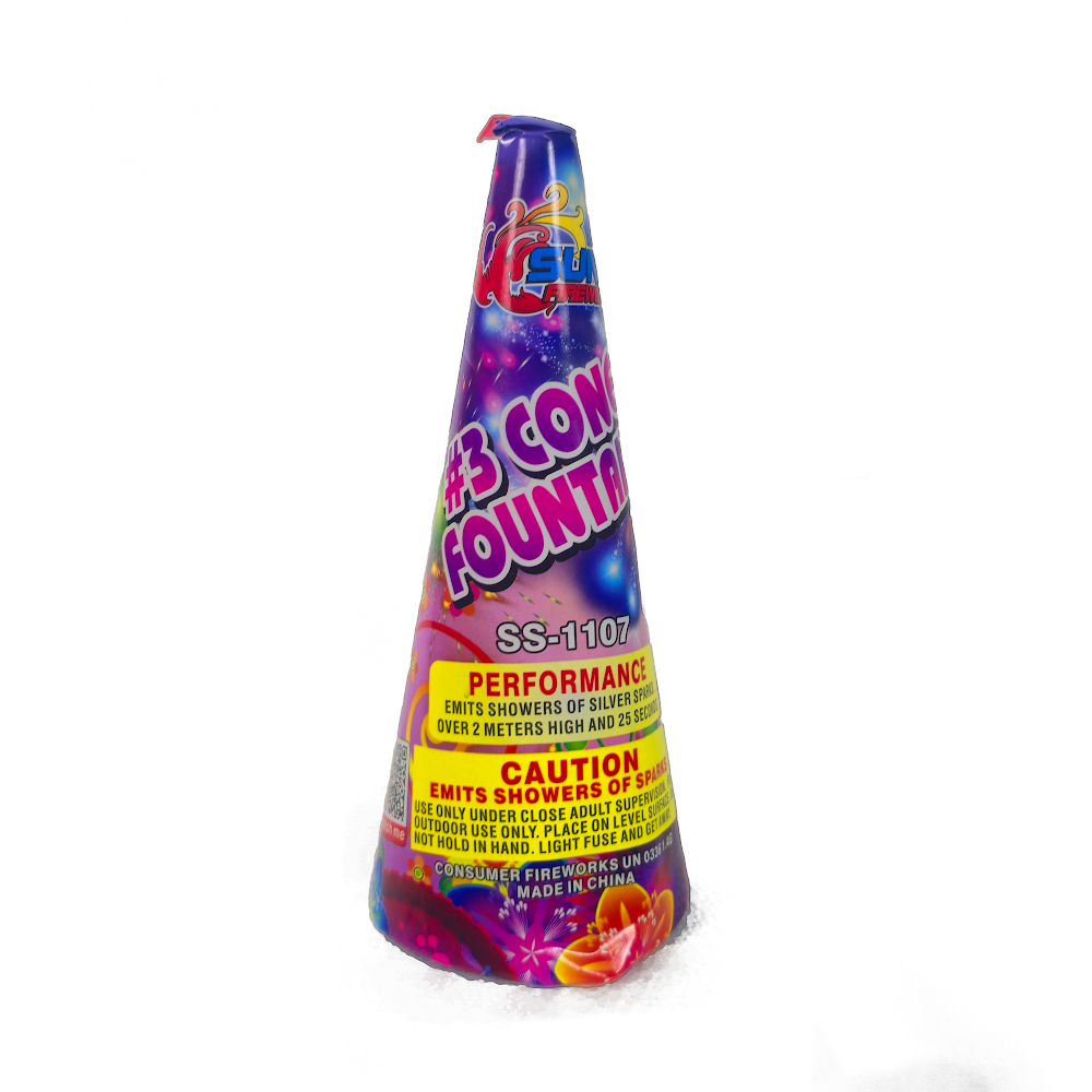 3 Cone Fountain